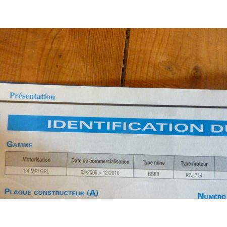 Sandero 09-10 Revue Technique Dacia