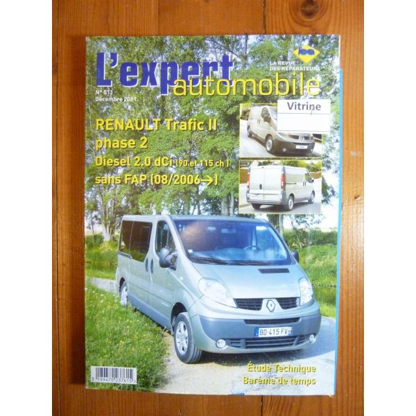 Trafic II Dci 06- Revue Technique Renault
