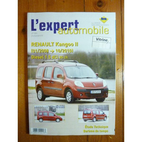 Kangoo Die 08-10 Revue Technique Renault