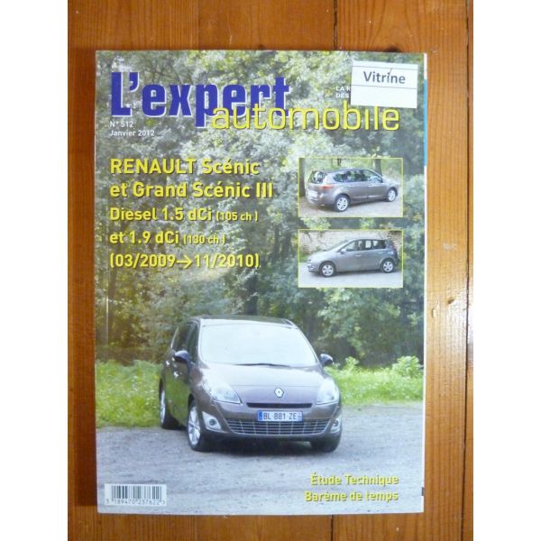 Scenic Die 09-10 Revue Technique Renault