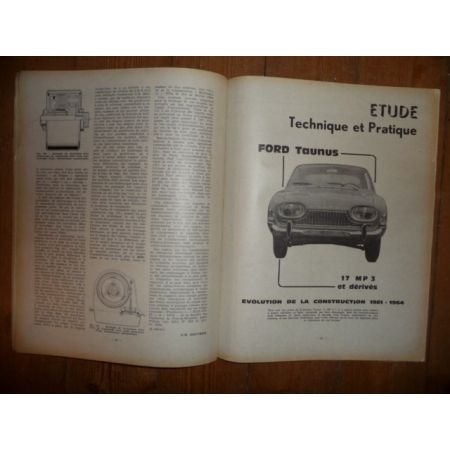 Taunus R4 3CV Revue Technique Citroen Ford Renault