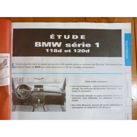 BMW SERIE 1 Diesel 118D et 120D depuis 01/2007 LEA495