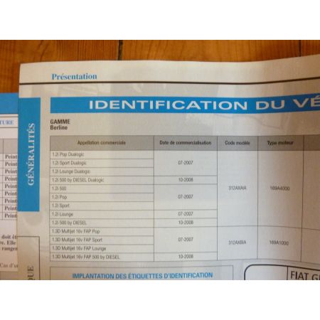 500 07- Revue Technique Fiat