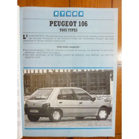 106 Revue Technique Peugeot