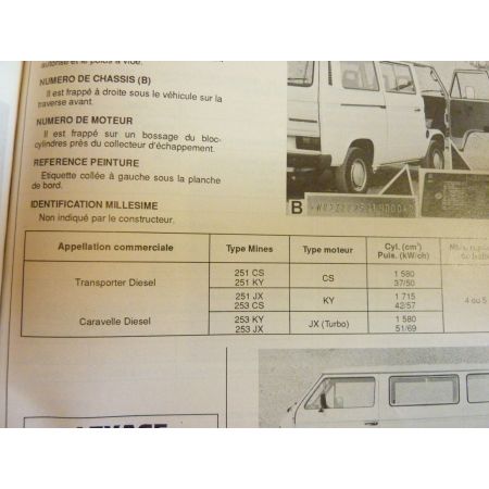 Transporter D TD Revue Technique Volkswagen