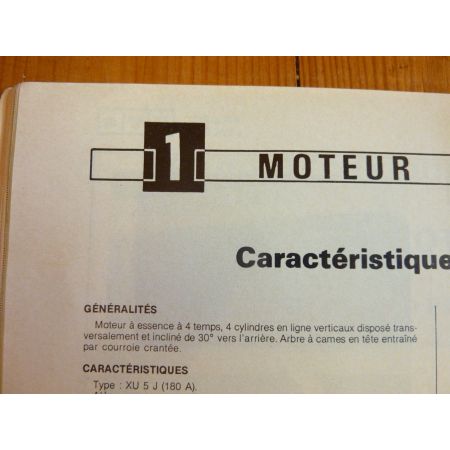 205 GTI Revue Technique Peugeot