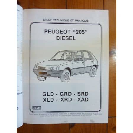 205 Die Revue Technique Peugeot