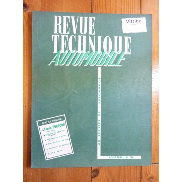 356 356A Spyder Revue Technique Porsche