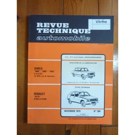 R14 TS Revue Technique Renault