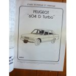 604 Die Turbo Revue Technique Peugeot