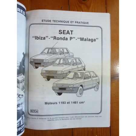 Ibiza Ronda Malaga Revue Technique Seat