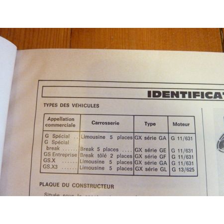 GS 1130 X3 Revue Technique Citroen