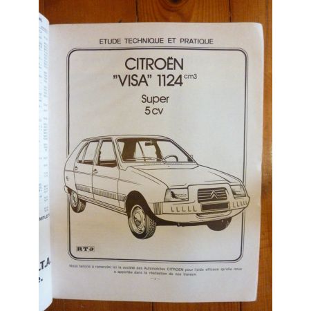 Visa Super Revue Technique Citroen