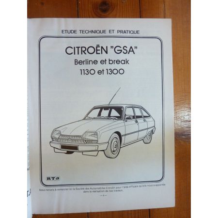 GSA Revue Technique Citroen