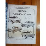 Celica Carina Revue Technique Toyota