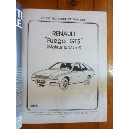 Fuego GTS Revue Technique Renault