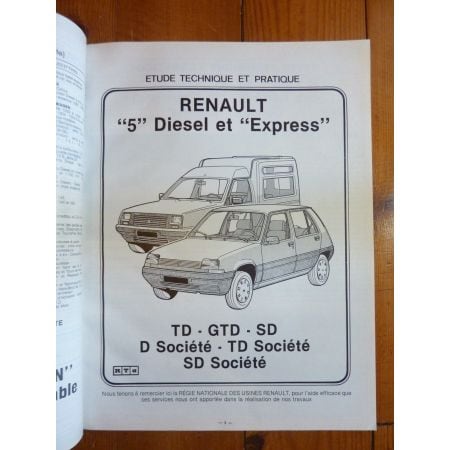R5 Express Revue Technique Renault