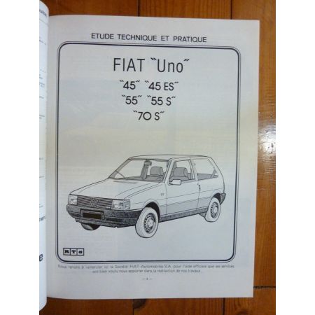 UNO Revue Technique Fiat