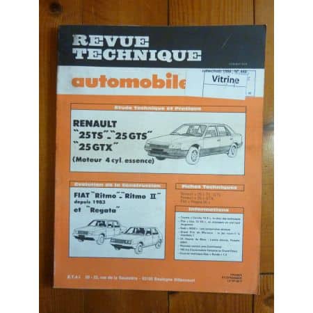 R25 Ess Revue Technique Renault