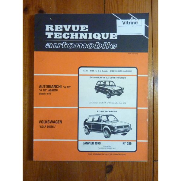 Golf Die Revue Technique Volkswagen