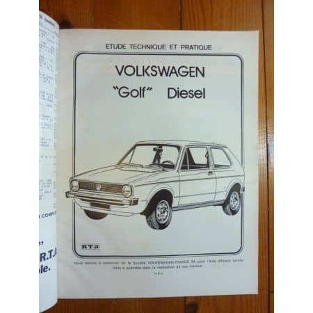 Golf Die Revue Technique Volkswagen