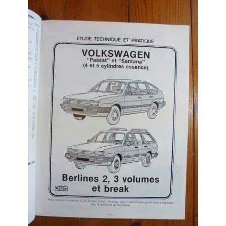 Passat Santana Revue Technique Volkswagen