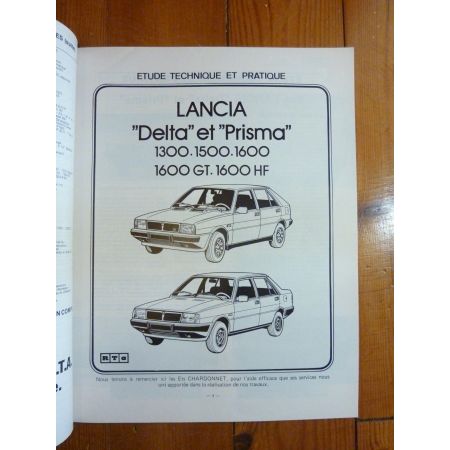 Delta Prisma Revue Technique Lancia