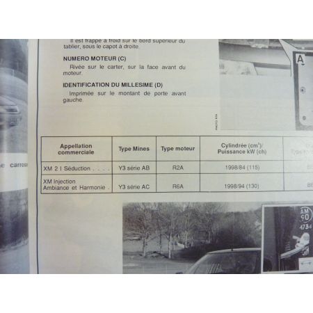 XM 4cyl Ess Revue Technique Citroen