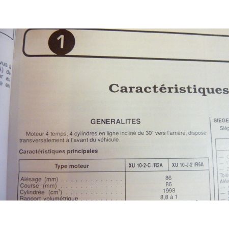 XM 4cyl Ess Revue Technique Citroen