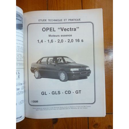 VECTRA Ess Revue Technique Opel