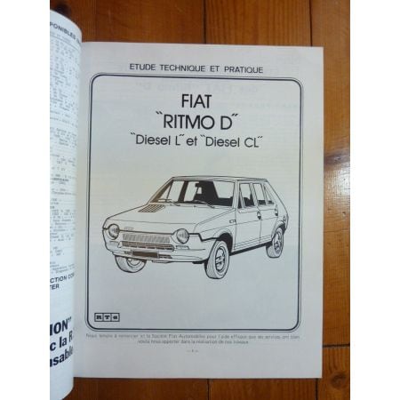 Ritmo D Revue Technique Fiat