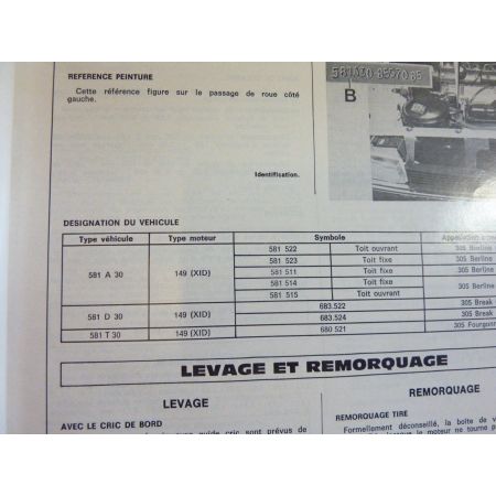 305 Die Revue Technique Peugeot