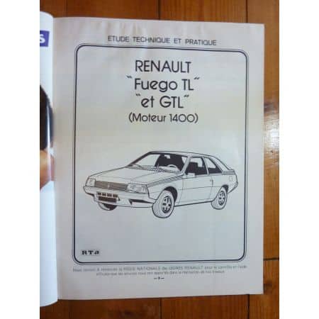 Fuego 1.4 Revue Technique Renault