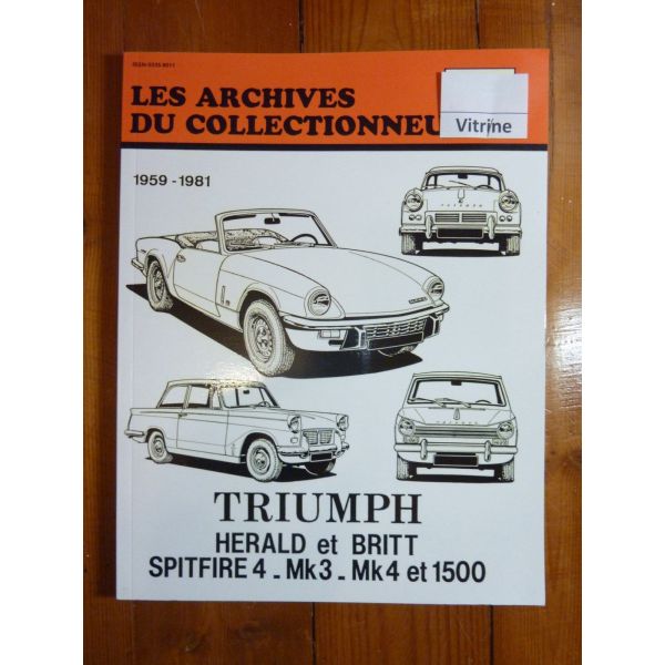 HERALD BRITT SPITFIRE Revue Technique Les Archives Du Collectionneur Triumph