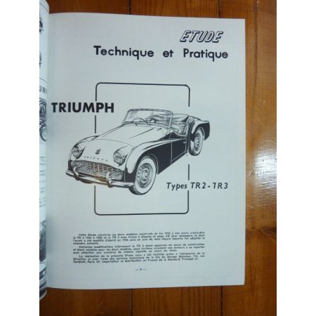 TR2 TR3 TR3A TR4 TR4A Revue Technique Les Archives Du Collectionneur Triumph