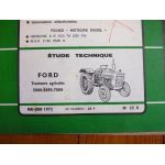 5000 5095 7000 Revue Technique Agricole Ford