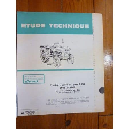 5000 5095 7000 Revue Technique Agricole Ford