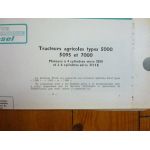 5000 5095 7000 Revue Technique Agricole Ford