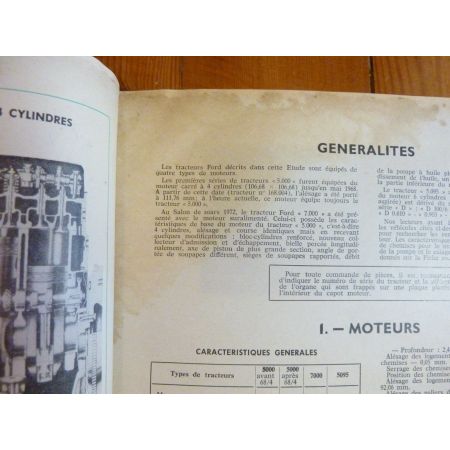 5000 5095 7000 Revue Technique Agricole Ford