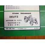 D25 D30L D40L Revue Technique Agricole Deutz
