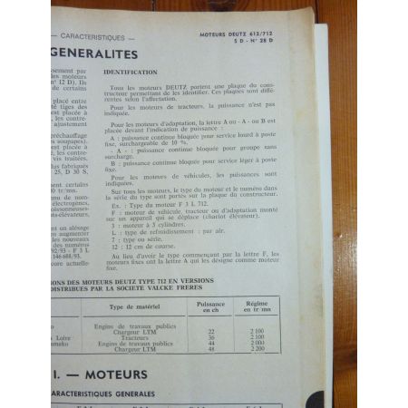 D25 D30L D40L Revue Technique Agricole Deutz