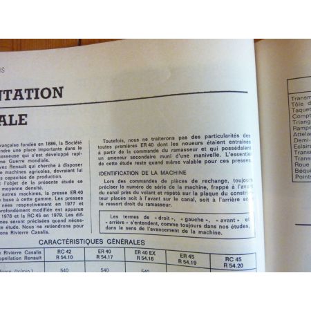 RC4x ER4x R54.1x Revue Technique Agricole Renault