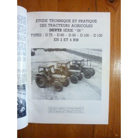 D75 D80 D90 D100 D10 Revue Technique Agricole Deutz