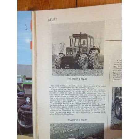 D75 D80 D90 D100 D10 Revue Technique Agricole Deutz