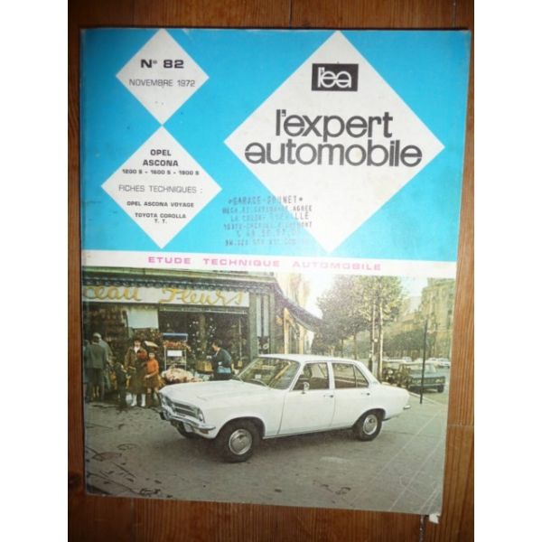 ASCONA S Revue Technique Opel