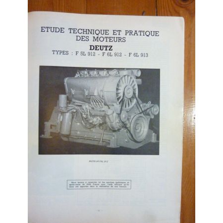 DX85 à DX120 Revue Technique Agricole Deutz Fahr