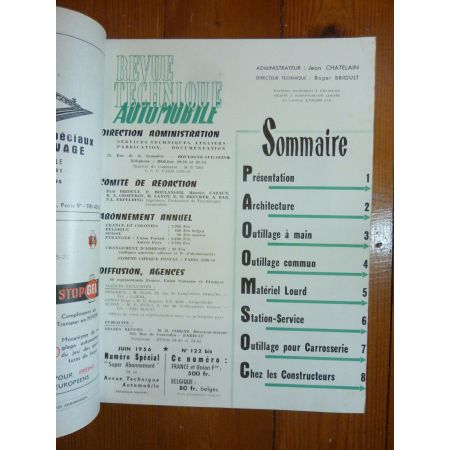 Equipement réparateur 1956