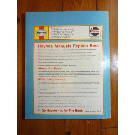 V50,V75,V90 Revue Technique Haynes Yamaha