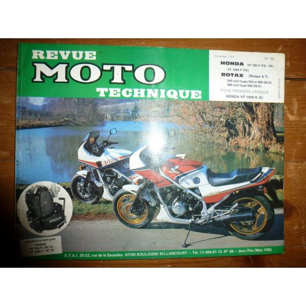 VF1000F VF750F Rotax Revue Technique moto Honda 