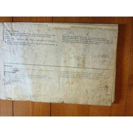 Civic Manuel Conducteur Honda